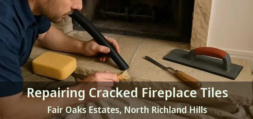 Repairing Cracked Fireplace Tiles Fair Oaks Estates, North Richland Hills - TX Repairing Cracked Fireplace Tiles Fair Oaks Estates, North Richland Hills - TX